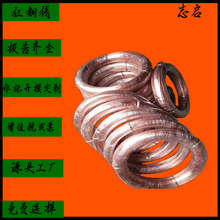环保T2紫铜线 无氧高纯度裸铜线 纯铜线 导电紫铜丝