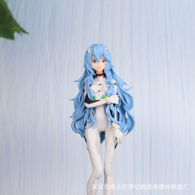 Ручная работа, новая фигурка Асуки Аянами Рей из «Анегевион» с длинными волосами, стоящая аниме-фигурка