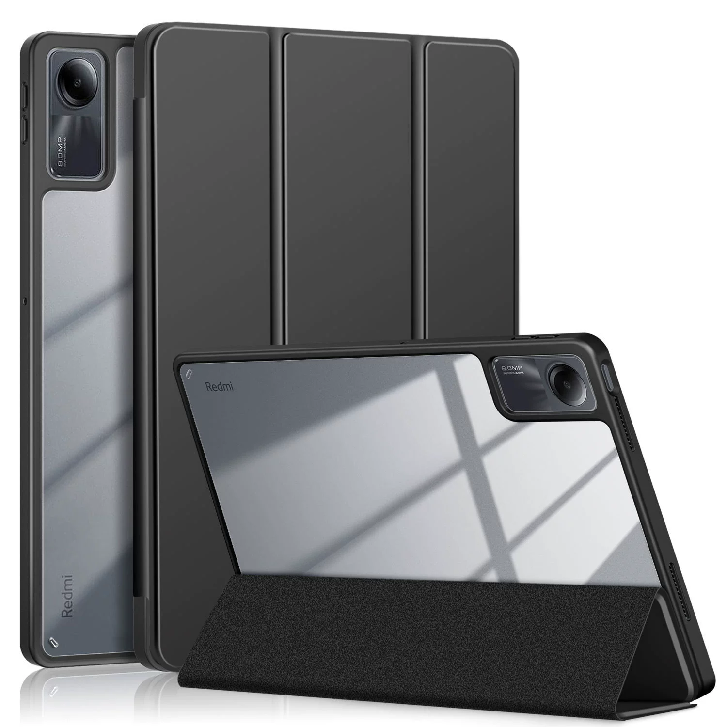 Подходит для Redmi PAD, защитный чехол для планшета Redmi SE 11" мягкий полный чехол 2023, противоударный кожаный чехол