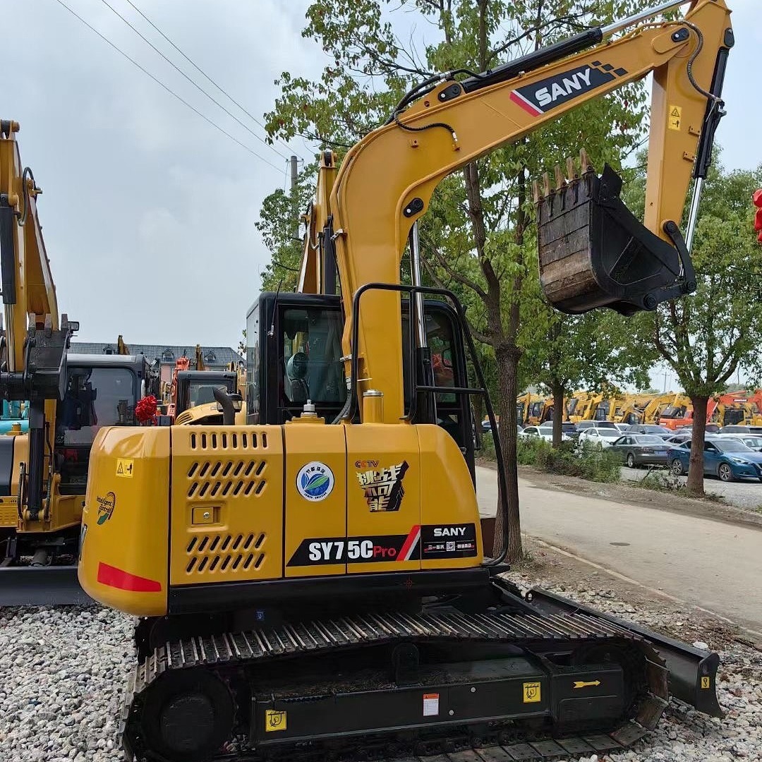 Excavadoras domésticas SanY75 y 70 60 Excavadoras SanY95 Compra de Shanghai