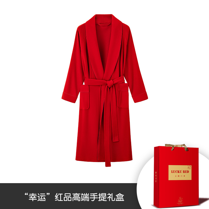 Tencel de lujo de doble cara de lana de otoño e invierno de las mujeres largo camisón albornoz aminoácido puede salir a casa desgaste pijamas en stock