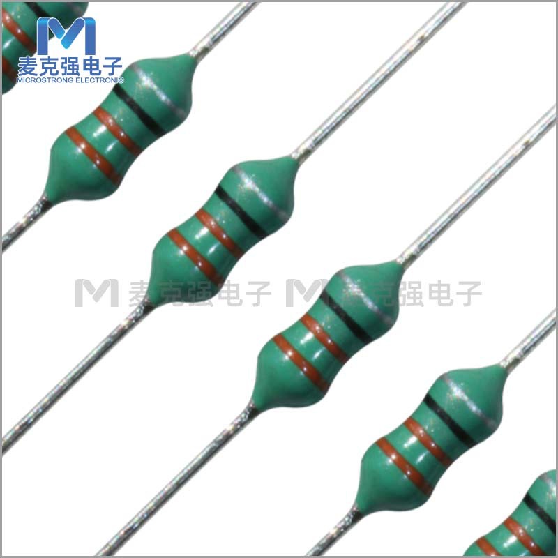 编带色环电感AL0307-330K 0307 33UH 1/4W 10%色码电感 橙橙黑银