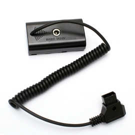 V口大电池B口D-tap转NP-F970/F750/F550外电源适配监视器无线图传