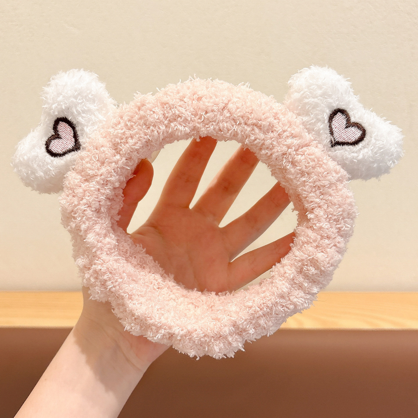 Pelusa para lavar la cara de la banda de cabello para las mujeres 2025 nueva máscara especial antideslizante no girar cinturón de cabello lindos toque de cabello