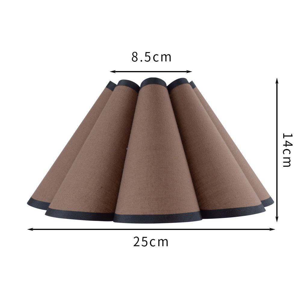 Xianfeng tela coreana compuesta de PVC sala de estar estudio dormitorio lámpara de cabecera accesorios lámpara de pared lámpara pétalos sombra de luz
