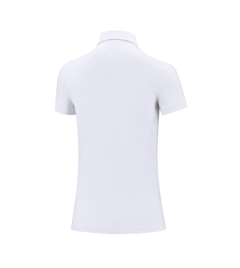 Áo thun golf nữ ngắn tay cổ tròn, chất liệu thun thể thao nhanh khô — YF486-màu xanh nước biển, YF486-màu tím, YF486-Màu xanh nhạt, YF486-màu trắng chi tiết 10