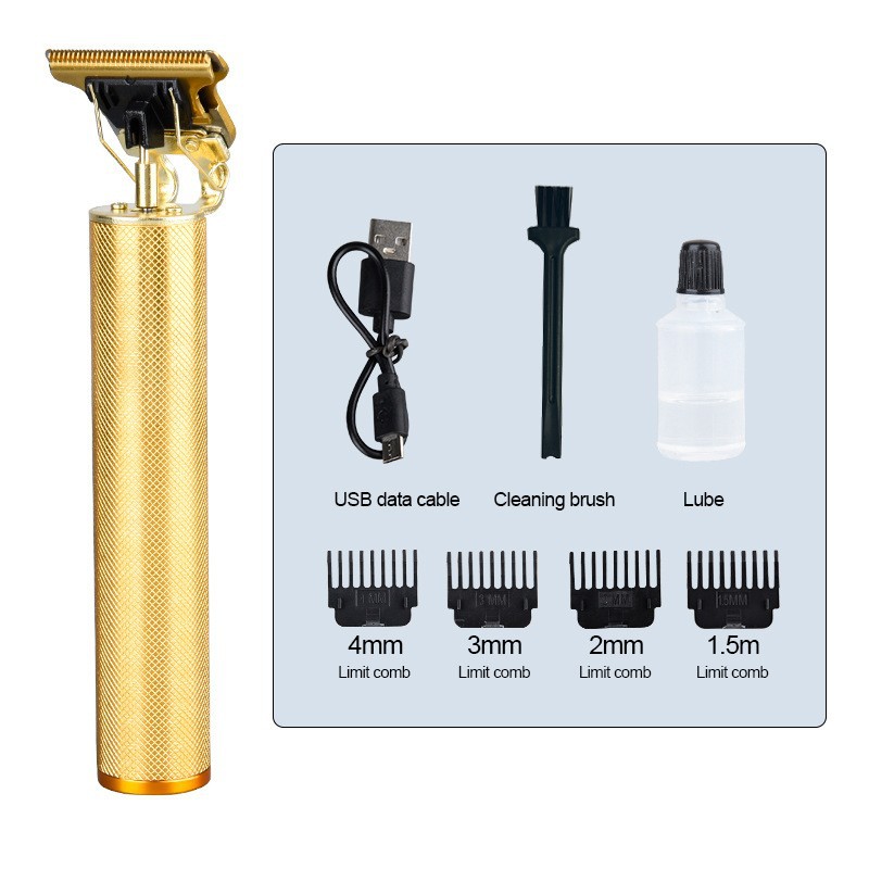 Cortadora de cabello transfronteriza cortadora de cabello eléctrica cabeza de aceite cortadora de cabello eléctrica carga afeitado Dispositivo de cabello cabeza calva artefacto talla cortadora de cabello eléctrica doméstica