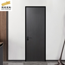 南京窄边铝框门免漆门卧室门房门木饰面铝木门厨房门实木门定制