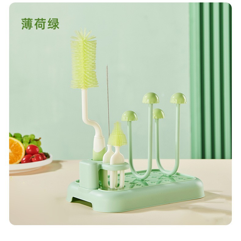 Botella de bebé drenaje rack conveniente estante de secado estante de almacenamiento colgante drenaje taza de agua bebé soporte de rack de secado