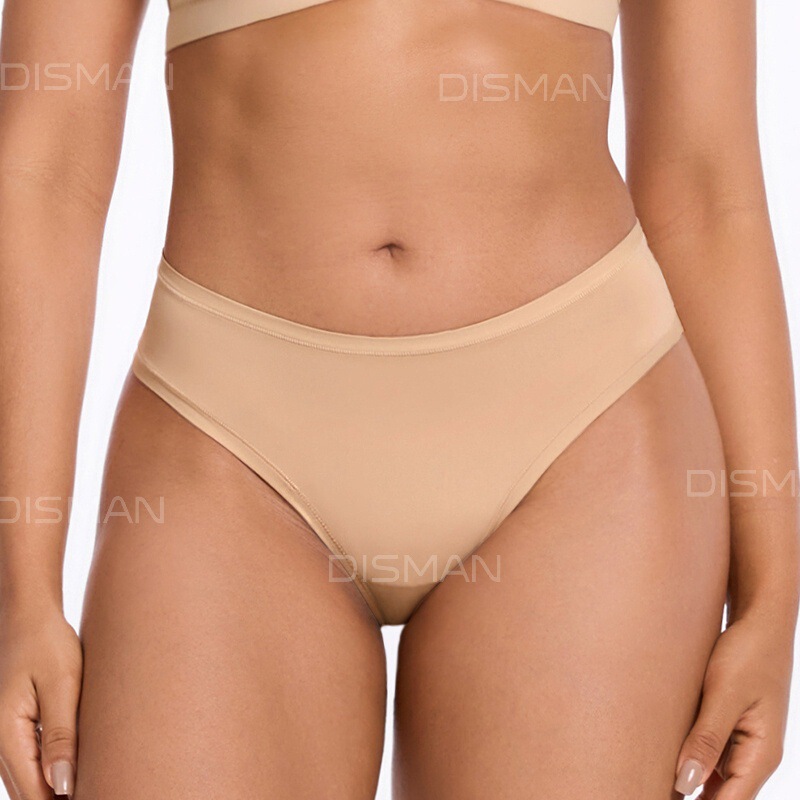 Skim* Foreign Trade Amazon Seamless Triangle Panties for Women, Ice Silk, Lightweight, Comfortable, Breathable, Sexy Brazilian Panties for Women