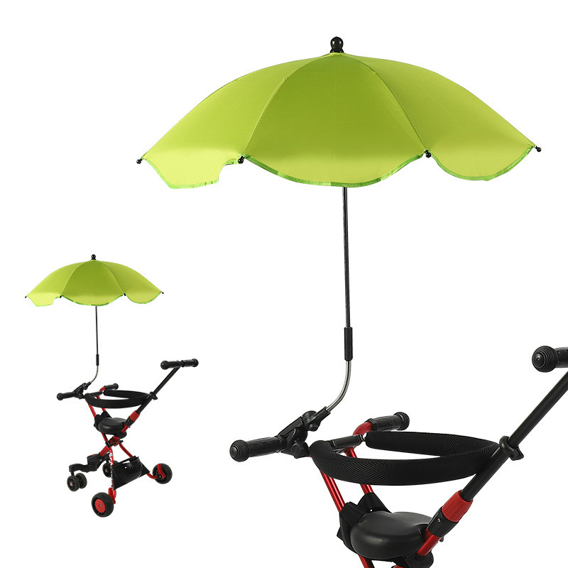 Uv Protection Children's Umbrella Baby Lightweight Travel Stroller Baby Clip Shopping