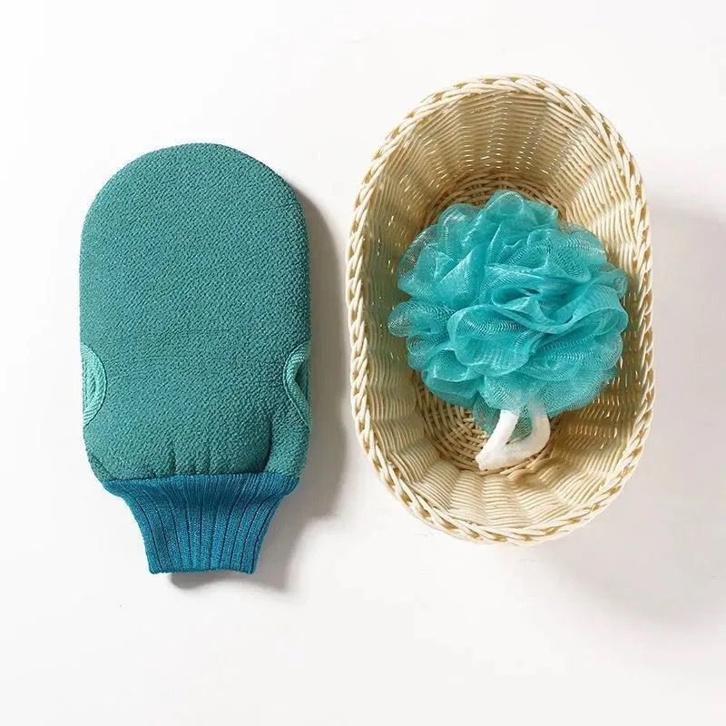 Doble cara tira de espalda toallas de espalda de toallas de espalda de toallas de baño de arena gruesa set de bola de flores de baño de toallas de toallas de baño de toallas de toallas de