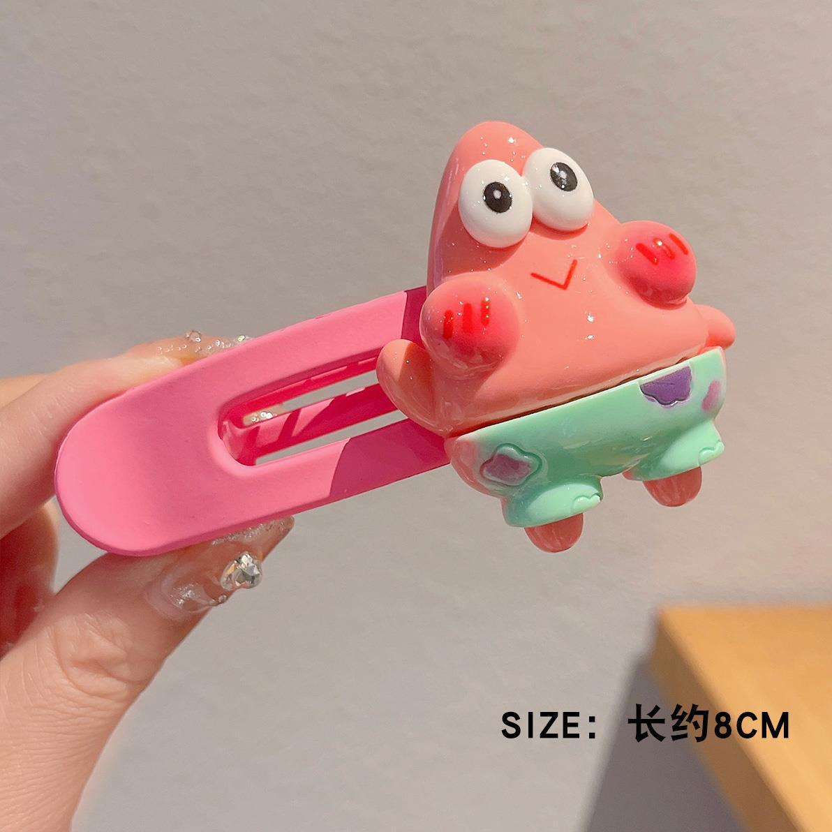 패트릭 스타 머리핀 (8cm 수지)