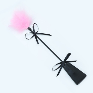 Whip Feather Racket Sm Key Feather Love Leather Racket Couple Training Pp Queen Racket Alternative Sex Toy for Adults