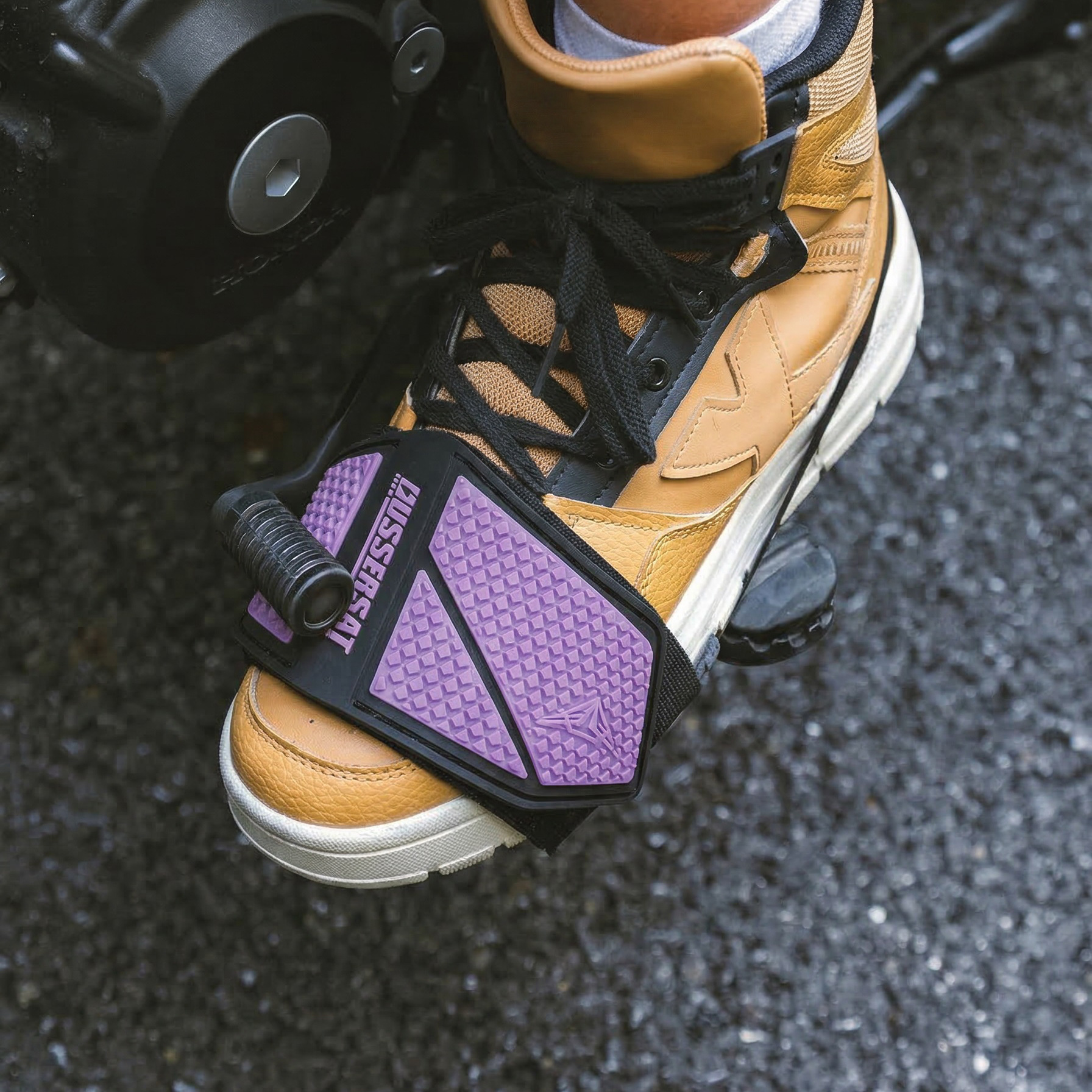 Cross-Border Motorcycle Shoe Cover, Gear Shift Cover, Anti-Slip Riding Shoe Protector, Rubber Gear Lever Protective Shoe Cover, Widened, Anti-Scratch, Wear-Resistant
