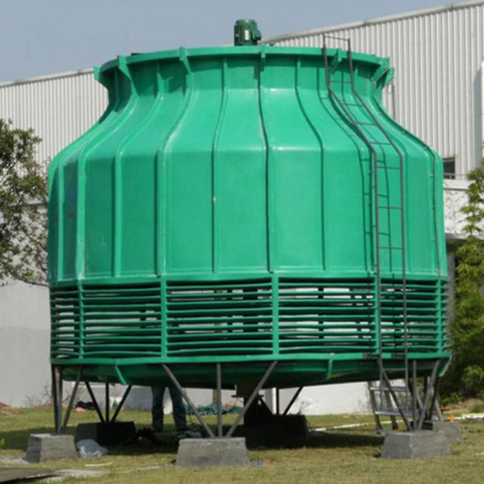 玻璃钢冷却塔冷凝器加工横流高温开式冷却水塔L10制冷设备