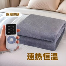 电热毯除螨单人双人长毛拉绒自动断电家用学生宿舍电褥子安全保温