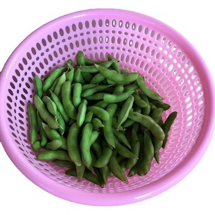 Large basket strong and durable plastic vegetable washing basket fruit and vegetable sieve kitchen supplies 2 yuan stall supply gifts