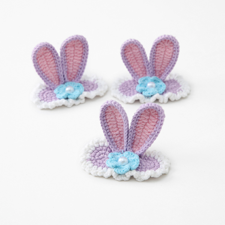 Crochet Flower Clip