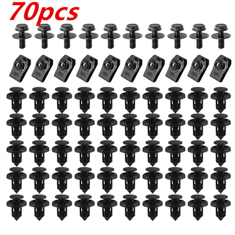 Suitable for Honda Toyota body Bolt U-shaped nut M6 screw engine cover base plate splash-proof cover bumper Suitable for Honda Toyota body Bolt U-shaped nut M6 screw engine cover base plate splash-proof cover bumper