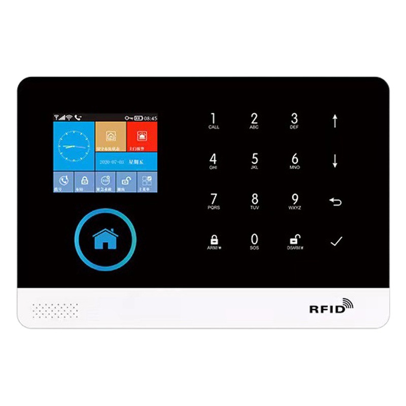 Sistema de alarma antirrobo WIFI GSM con control remoto por aplicación, dispositivo antirrobo para el hogar.