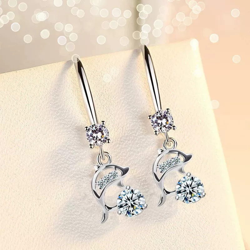 Универсальные серьги, корейский стиль, простой и элегантный дизайн