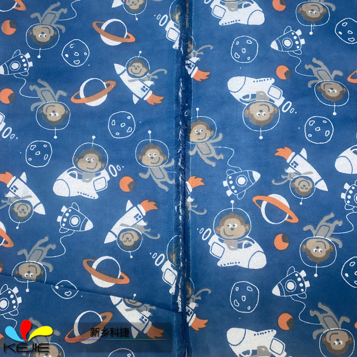 【印花法兰绒】有机棉 全棉梭织印花法兰绒 单面起绒面料