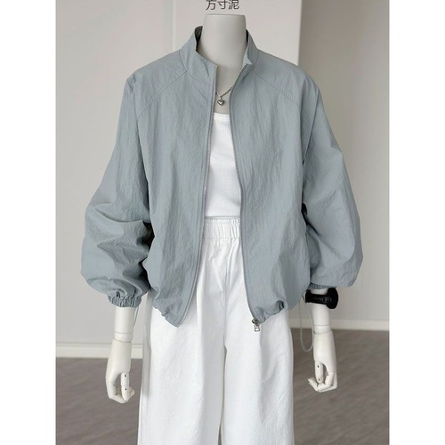 Women's thin sun protection coat, popular casual outdoor jacket, spring and summer leisure combat jacket, versatile sporty jacket, women's wholesale