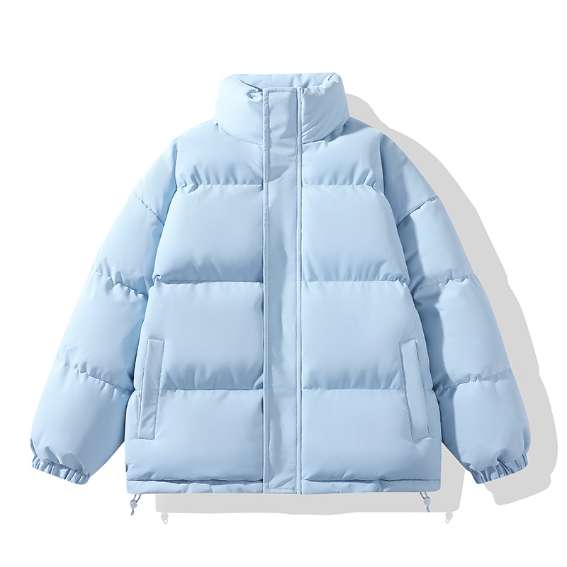 Padded Clothes For Men And Women Loose Stand-up Collar Padded Jacket Warm And Thickened Casual Padded Clothes Couple Jacket_viptrois.com