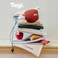 Tagi「Love Fruit」アップルキャンバス巾着収納袋下着収納ポータブルトラベルバッグカジュアルで多用途