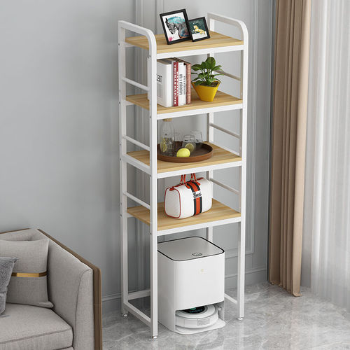 Sweeping robot storage rack living room floor-standing multi-layer storage rack sweeping and mopping machine storage cloud whale stone Cobos
