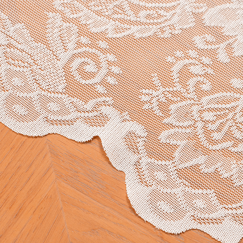 Mantel de encaje especial transfronterizo Mantel de comedor rectangular francés Atmósfera de alta calidad Decoración Mesa de té bordada al por mayor