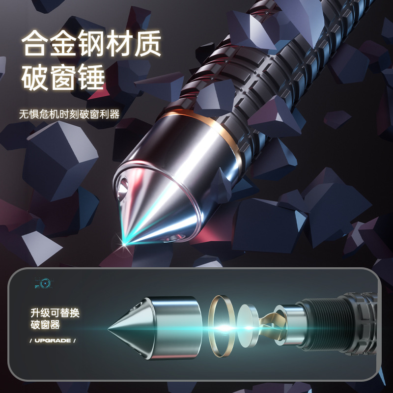 甩棍男女便携防狼护卫棒防身合法武器车载防身棍摔棍伸缩棍打击鞭