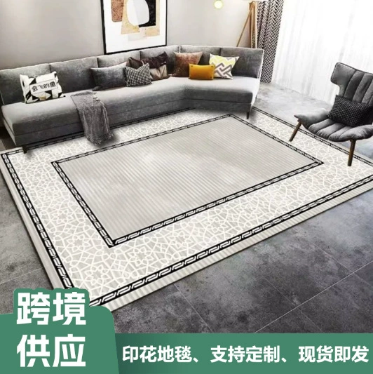 Ковёр из кристального велюра 700 GSM, современный минимализм, размеры 60×90–200×300 см