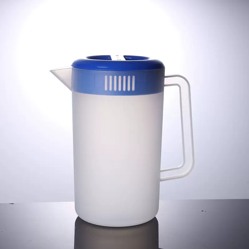 2L茶水壶PP冷水壶光面水壶2000ml捷荣咖啡壶磨砂面红色生力啤酒壶
