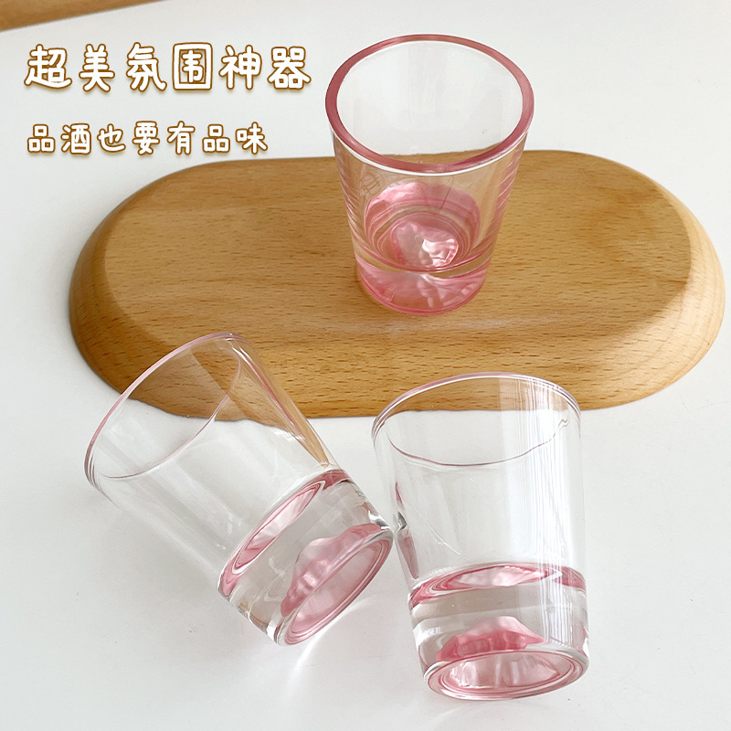 Ins風富士山小杯軽豪華ミニ清杯日本式焼酎杯セット焼酎杯一杯|undefined