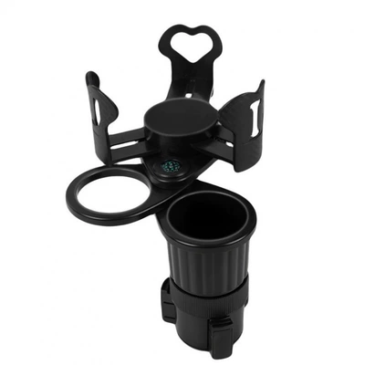Car-mounted 2-in-1 cup holder, Car cup holder/beverage holder - three-in-one-water-cup-holder