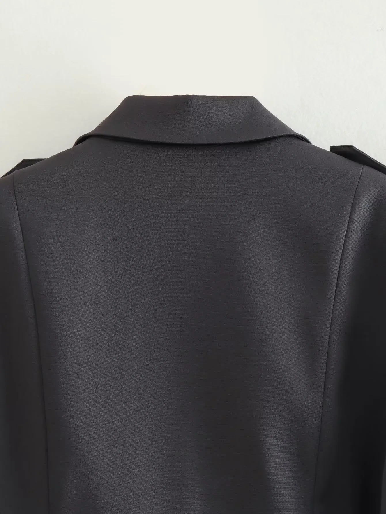 Damkläder Y2K nytt temperament smal ficka lapel kort kostymjacka asymmetrisk topp 8BS9672_voghion.com