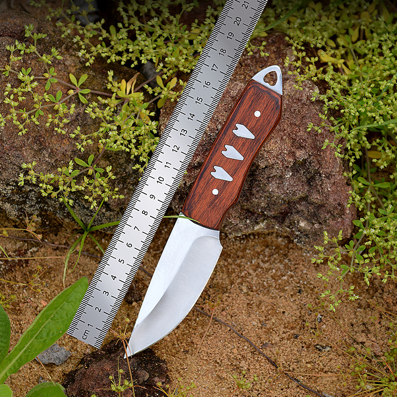 厂家批发直刀 荒野求生绑腿潜水直刀防身多功能战术直刀野营军刀