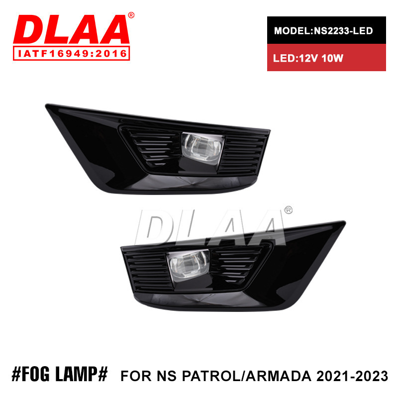 Aplicable a NISSAN PATROL / ARMADA2021 - 2023 conjunto de lámpara de niebla LED pickup luz de barra delantera de conducción diurna