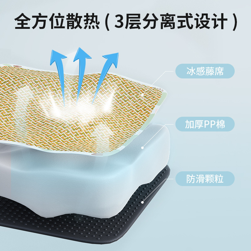 宠物凉席垫防抓猫咪睡垫清凉透气降温狗垫子防水藤席窝跨境批发|undefined