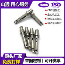 走心机精密加工不锈钢 铣槽 铣扁 攻牙 打孔 同心度