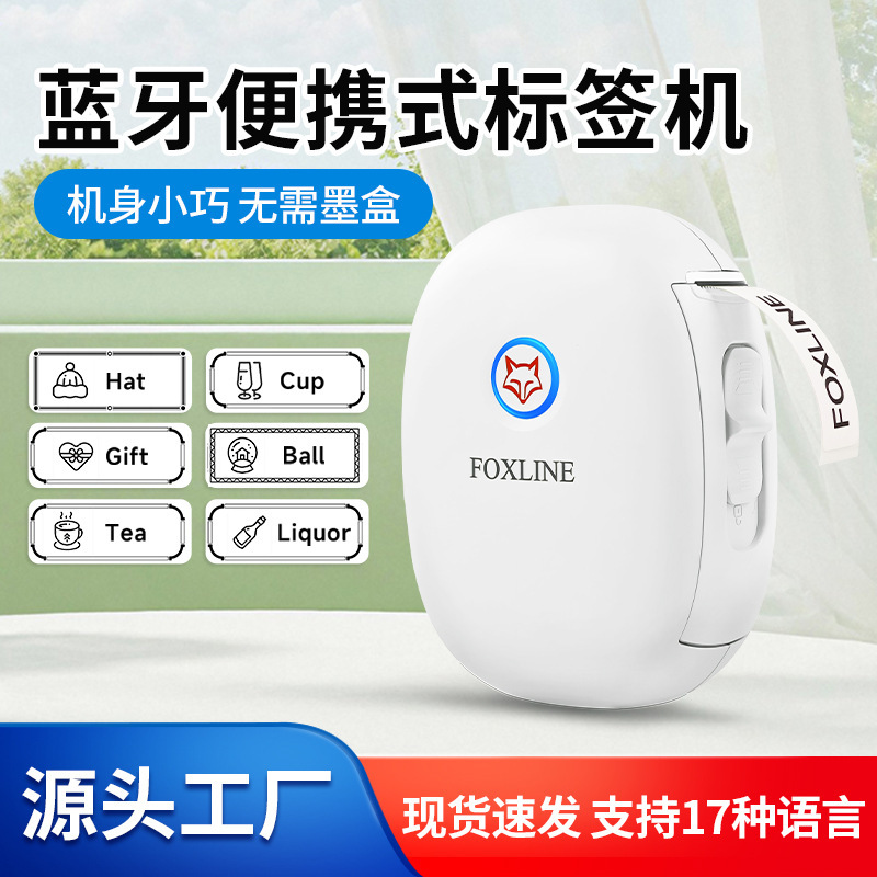 Cross-Border F10 Pocket Portable Label Printer Bluetooth Thermal Printing Home Clothing Food Handheld Price