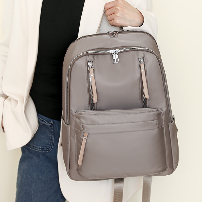 Mochila para mujer, nuevo estilo transfronterizo, mochila de tela Oxford para ir al trabajo, gran capacidad, bolso de viaje versátil, bolso para estudiantes universitarios