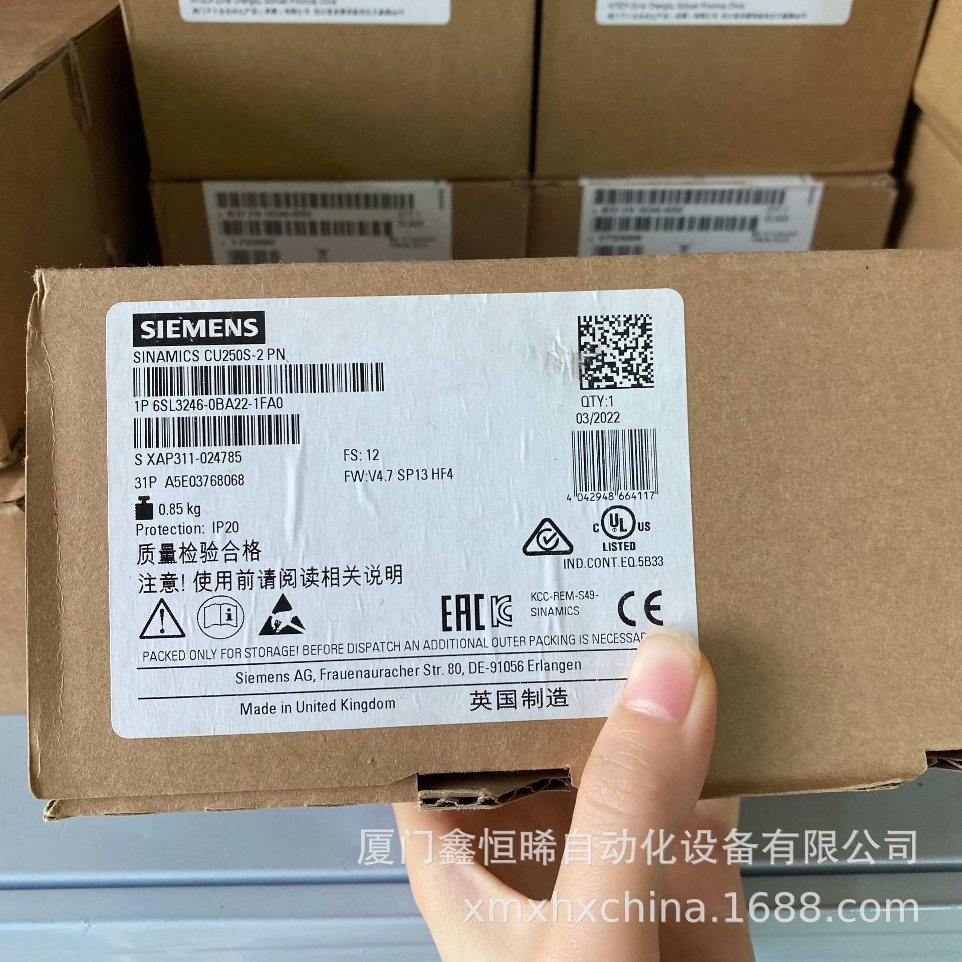 6ES7193-4CG20-0AA0 用于电子模块的端子模块 ET200