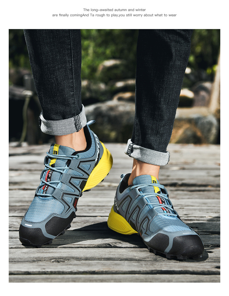 Scarpe sportive casual da uomo e invernali da uomo, da viaggio, traspiranti, Solomon, per escursioni all'aria aperta, king size_voghion.com