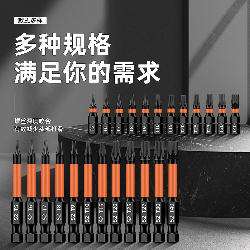 Exclusivo transfronterizo de 36 piezas, cabezal de lote magnético en T, conjunto de aparejos de precisión, juego de 26 piezas, cabezal de cinta de una cruz