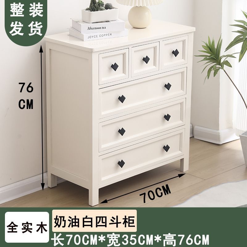 armario de madera maciza armario de almacenamiento dormitorio casero armario de almacenamiento multicapa sala de estar contra la pared armario de cinco armarios modernos simple cajón