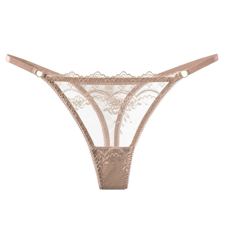 Cinturón de encaje, cintura sexy, pantalones de dama rojos, trozos antibacterianos, pantalones de malla simples