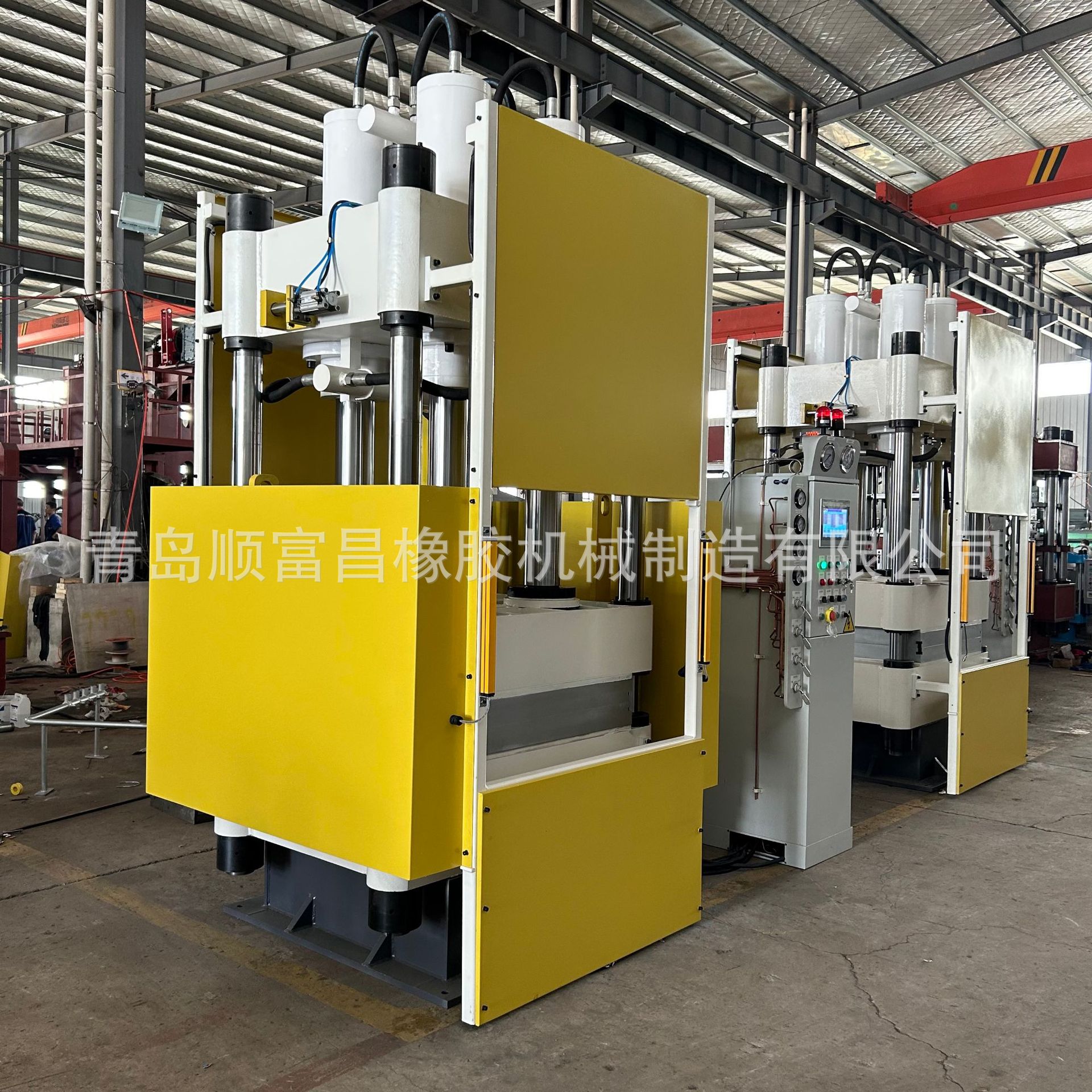 250吨汽车橡胶减震平板硫化机 上压式全自动平板硫化机